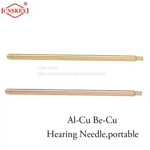 Explosion-proof Hearing Needle Portable Non Sparking Aluminum Bronze 400-1000mm thumbnail-1