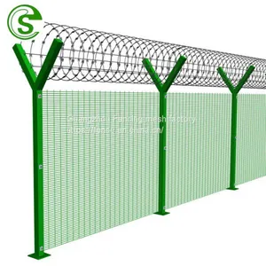 2.5m High 358 Security Fence for Mafeking South Africa thumbnail-2