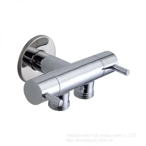 Three Way Angle Valve Water Separator Eight Valve Washing Machine Switch Triangle Valve thumbnail-1