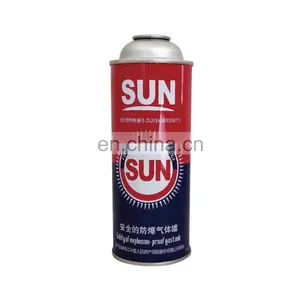Hebei Empty Aerosol Container 220g and Gas Butane Cartridge With Valve and Cap Empty thumbnail-5