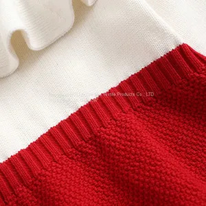 Knitted Romper Long Sleeve Infant Cartoon Romper Bunny Sleeve Long Winter Jumpsuit Newborn Baby Gift Set Clothes thumbnail-4