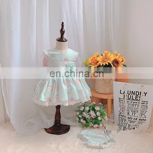 Spanish Kids Dress for Girls Princess Birthday Party Dresses Lolita Baby Girl Wedding Costumes Kids Clothing thumbnail-3