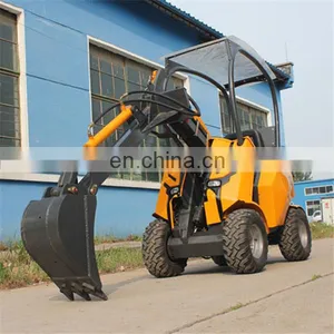 Chinese Garden Loader Avant Similar Articulated Mini Wheel Loader thumbnail-6