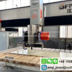 5 Axis Cnc Bridge Saw Polishing Milling Bridge Saw Cutter Machine GQ-3220D Granite Slab Bridge Saw Stone Machinery thumbnail-5