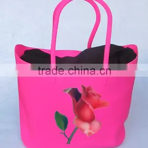 Silicone Tote, Valentine's Bag, Mother Day Bag thumbnail-1
