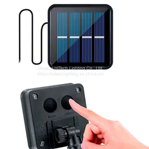 Hot Outdoor Solar LED Flexible Light Strip Light Strip Waterproof LED Strip Garden Decoration Outdoor Courtyard Wall Decoration thumbnail-2