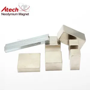 Industrial Magnet 1 Inch X1/4 Inch X1/8 Inch Magnetic Plate Thin Magnet Bar thumbnail-1