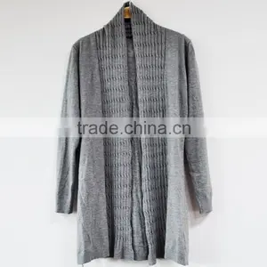 Gray Women Long Sweater Design 2016 thumbnail-2