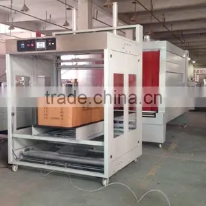 2015 the Newest Design AUTOMATIC BIG Carton Film SLEEVE WRAPPING AND Shrink Packing Machine thumbnail-2