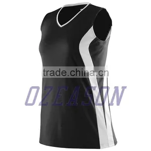 Free Design OEM High Quality Volleyball Jerseys for Women thumbnail-4
