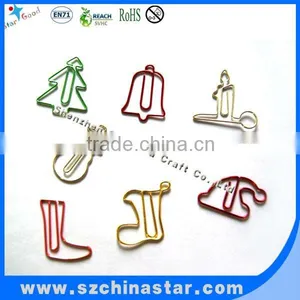 Souvenir Santa Claus Paper Clip With PET Coated Iron Wire thumbnail-4