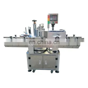 Round Bottle Label Sticker Machine for Round Oil Bottles Type T-400 thumbnail-4