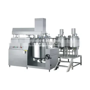 Vacuum Emulsifier And Homogenizer Cosmetic Cream Manufacturing Vessel thumbnail-1