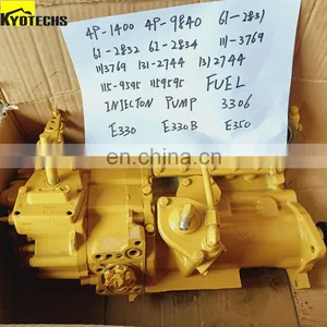 Used Rebuild 3306 Mechanical Diesel Engine Fuel Injection Pump 4P-1400 4P-9840 for Caterpillar E330 E330B E350 thumbnail-5