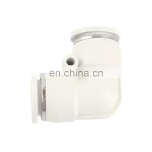 Wholesale High Quality Flexible Exhaust Union L Shape Plastic Quick Coupler Pipe Fittings thumbnail-1