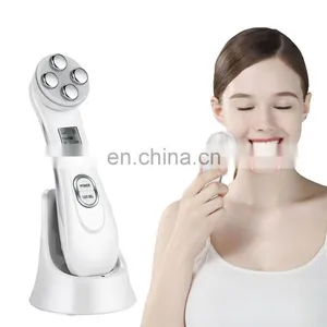 6 in 1 RF Ems Led Light Therapy Face Neck Lift Facial Beauty Device thumbnail-4