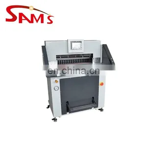 A3 720mm Automatic Paper Die Hydraulic Industry Guillotine Paper Cutting Machine With LCD Touch Screen thumbnail-3