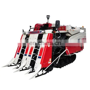 Japanese YM AG600A Agriculture Combine Harvester Machine Rice Cutter YM Half-feed Rice Combine Harvester thumbnail-5