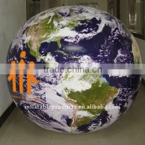 Inflatable Giant World Map Beach Ball thumbnail-1