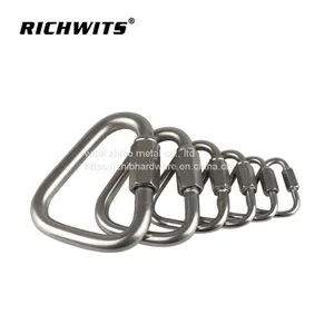 Good Quality Heavy Duty Rigging Hardware Delta Quick Link Large Stainless Steel Triangle Quick Links thumbnail-1