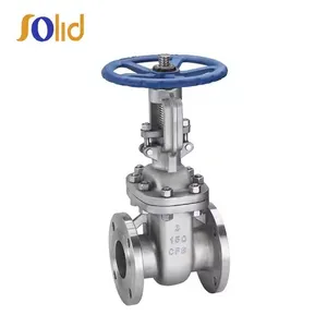 API 600 602 603 API 6D Class150lb Forged Flanged Ends Cast Steel Gate Valve thumbnail-1
