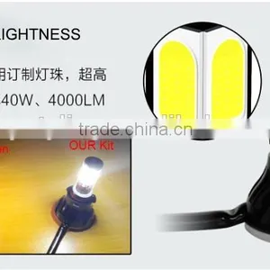New Arrival 40W 4000LM*2 H7 H3 H8 H9 H11 H16 9005 9006 H4 H13 9004 9007 Auto Led Headlight Bulb, Led Headlight Bulbs 12v 35w thumbnail-3