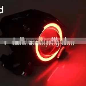 125W U7 LED Projector Headlights for Motorcycle With COB Angel Eyes,headlight Motorcycle thumbnail-3