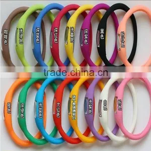 Custom Silicone Bracelet Watch for Promotional Gifts thumbnail-1