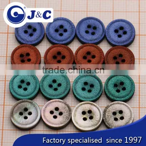 Water Ripple Colour Styles MOP Shell Buttons,nacre Shell Buttons thumbnail-1