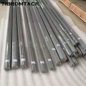 Gr5 Titanium Rod, TC4 Dia 6mm 0.2362'' x L 500mm 19.685'' Titanium Alloy Bar, 5pcs High Purity Titanium Round Rod, 6Al-4V Customizable Ti Bar thumbnail-5