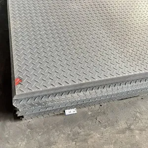 Q345b Metal 20mm A36 Carbon Steel Steel Baking Plate Checkered Sheet thumbnail-5