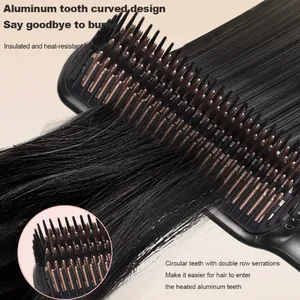 Cold and Hot Air Straight Hair Comb/hair Care Anti Scald Comb/tooth Fluffy Comb（Wechat:13510231336） thumbnail-5