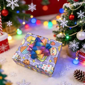 Gradient Star Gift Bows Manufacturer - Custom Ribbon Pull Bows thumbnail-4