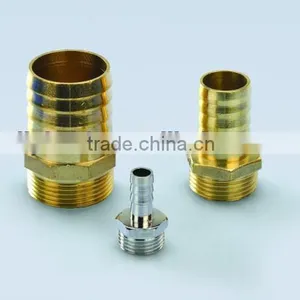 High Quality Water Supply OEM Brass Reducing Pipe Nipple thumbnail-5