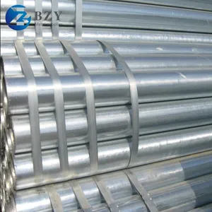 6 Inch Steel Galvanized Iron Pipe Round Galvanized Metal Fence Posts thumbnail-4