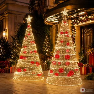 Luxury Christmas Tree Display for Hotel Lobby and Shopping Mall thumbnail-1