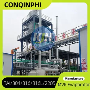 Reliable Counterflow MVR Evaporator, Mill Test Report Provided, 12-Month After-Sales Service thumbnail-3