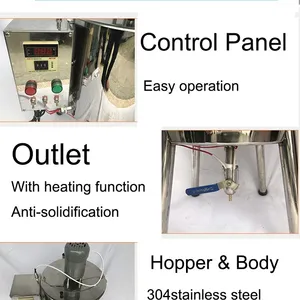 MO-Qdmdch China Supplier Small Lipstick BZ005 Filling Machine Factory Price Stainless Steel Cosmetic Wax Filling Equipment With Heating Tank thumbnail-4