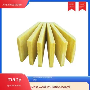 60 - 150mm Sound - Absorbing Glass Wool Board With High Fiber Toughness, Wholesale Manufacturer: Jinsa thumbnail-2