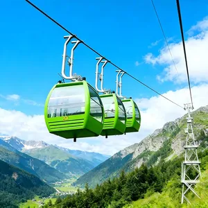Speed Cable Car and Aerial Tramway Ropeway System Supplier With Steel Wire Rope and Reliable Chairlift Solutions Cableway thumbnail-3