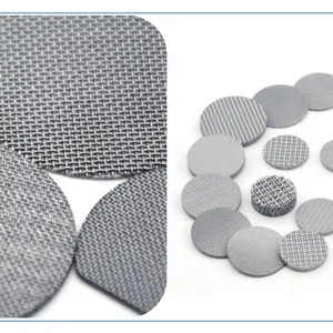 Stainless Perforated Filter Tube and Wire Mesh Filter Cylinder for Demister Pad, Gas Liquid Separation thumbnail-3