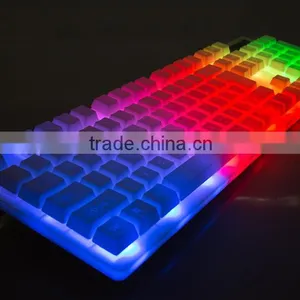 Factory Professional Wired RGB Colrful Backlit Gaming Keyboard thumbnail-4