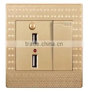 Luxurious Manufacturer Dual USB Ports Switch/USB Multi Charger/Mobile Phone Wall Charger USB thumbnail-1