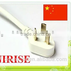 Chinese 3 Prong Plug CCC Approval Power Cord thumbnail-2