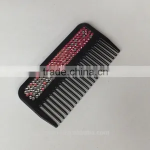 2015 NEW Bling Horse Mane & Tail Comb With Pink Gradient Rhinestone thumbnail-1