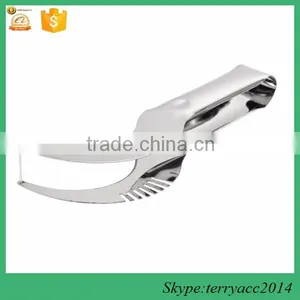 Watermelon Cutter Fruit Divider Cantaloupe Melon Slicer Stainless Steel Kitchen Tool thumbnail-1