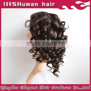 2015 Qingdao New Products High Quality Human Hair Jewish Kosher Human Hair Wigs thumbnail-4