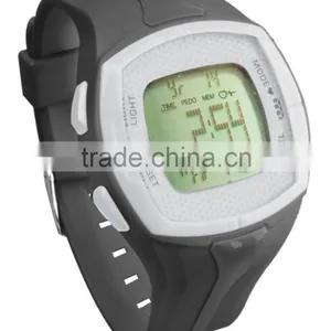 All-in-one Heart Rate Monitor Watch With Chest Strap Calorie Counter Digital Watch With Pedometer Stopwatch, HRM DHP-828 thumbnail-6