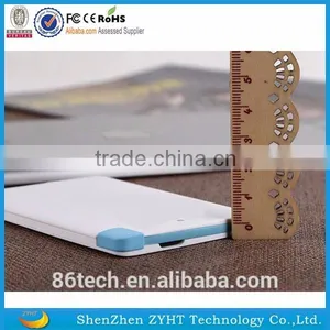 New Products 2016 Phone Charger Slim Shape Power Bank Polymer Battery thumbnail-1