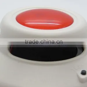 New 9V Battery Red Smoke Alarm Detector thumbnail-4